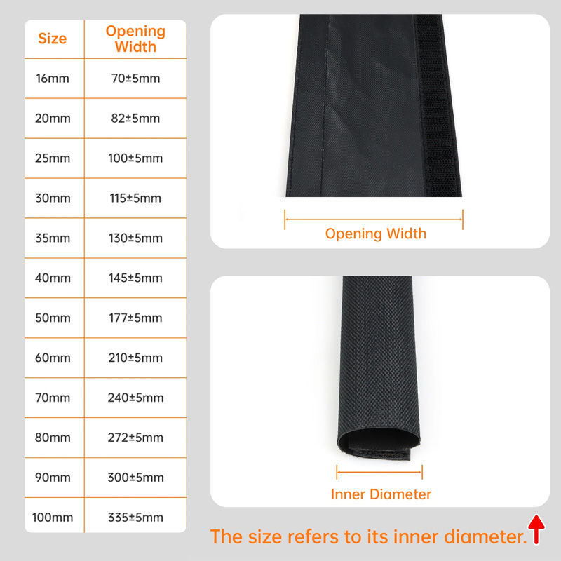 1-10m Waterproof Sleeve Wear-r - огляд і ціна Cable Sleeve Neoprene