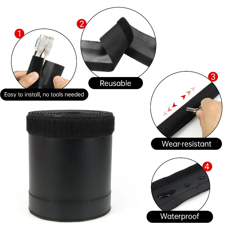 1-10m Waterproof Sleeve Wear-r - огляд і ціна Cable Sleeve Neoprene