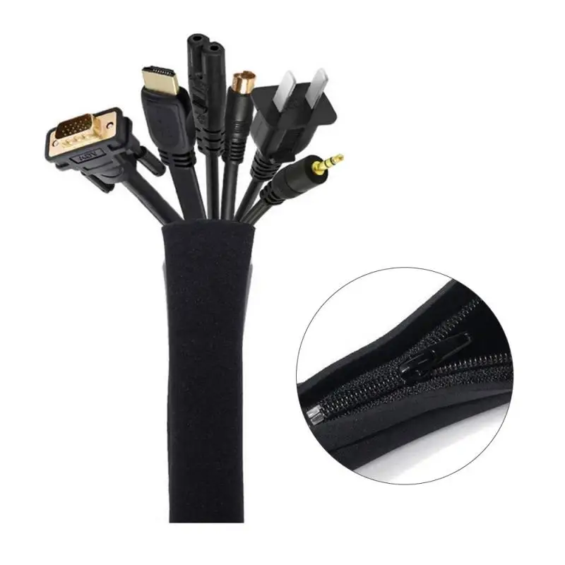 Zipper Cable Sleeve Wire Cable - огляд і ціна Cable Sleeve Neoprene