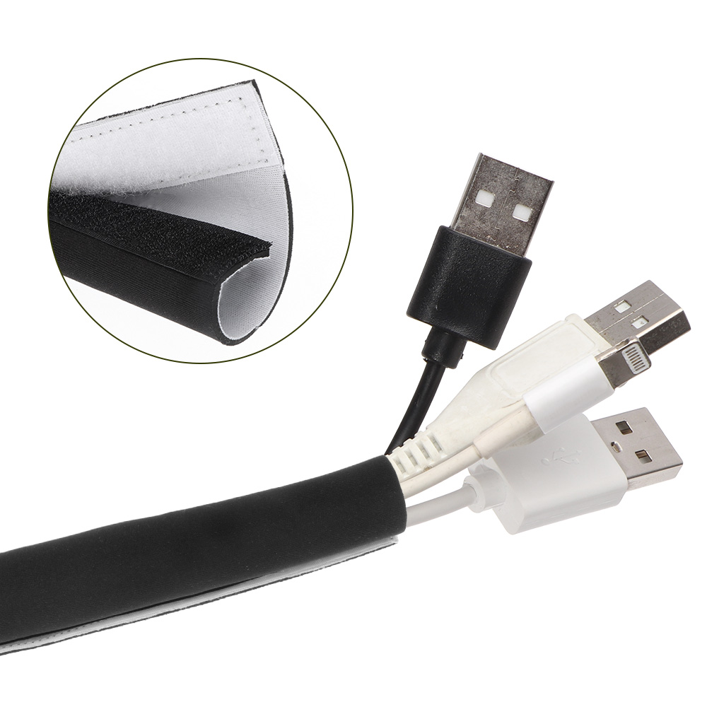DIY Cable Management Sleeve Br - огляд і ціна Cable Sleeve Neoprene