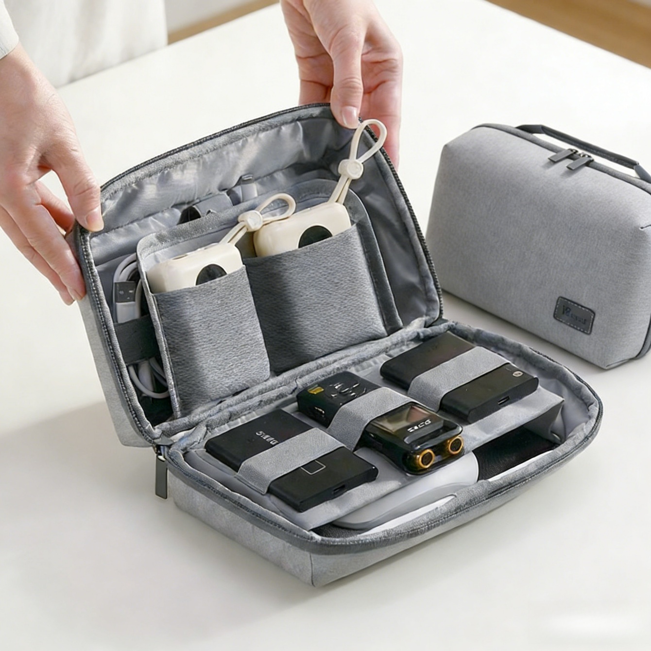 1Pc Electronics Organizer Trav - огляд і ціна Tech Accessories Organizer Pouch