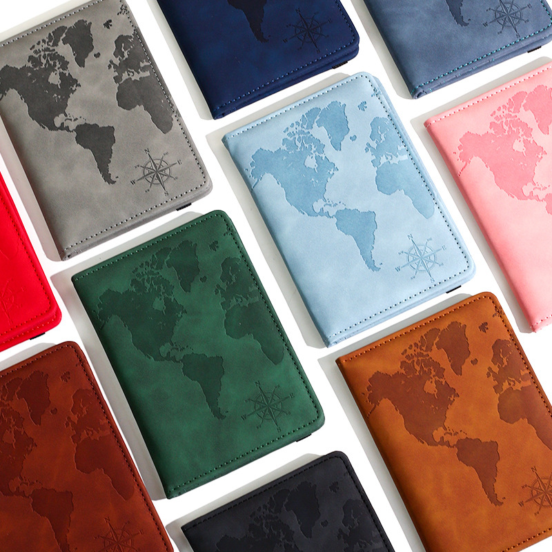 New Map Printed Passport Holde - огляд і ціна Tech Accessories For Travel