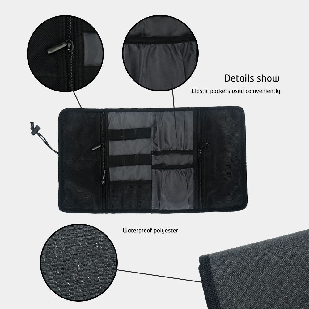 Travel Cable Storage Bag，Elect - огляд і ціна Tech Accessories Organizer Pouch