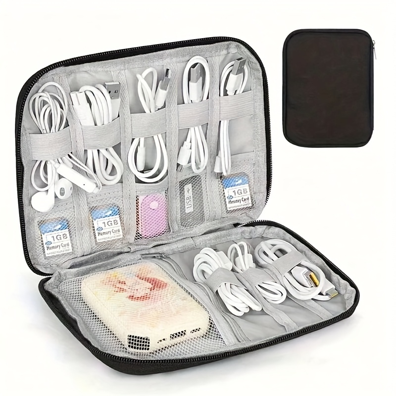 1PC Travel Cable Organizer Cas - огляд і ціна Tech Accessories Organizer Pouch