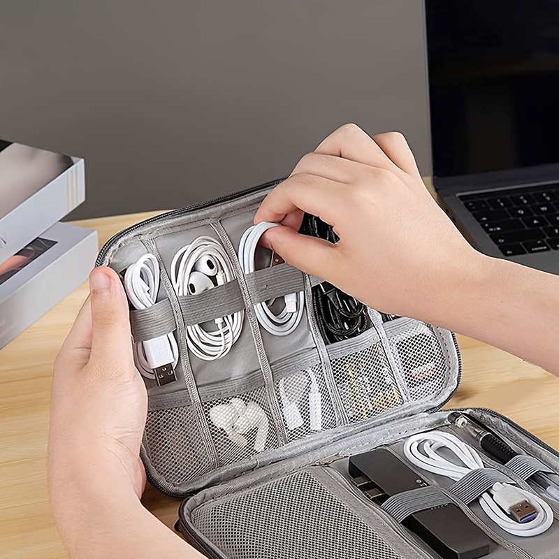 1PC Travel Cable Organizer Cas - огляд і ціна Tech Accessories Organizer Pouch