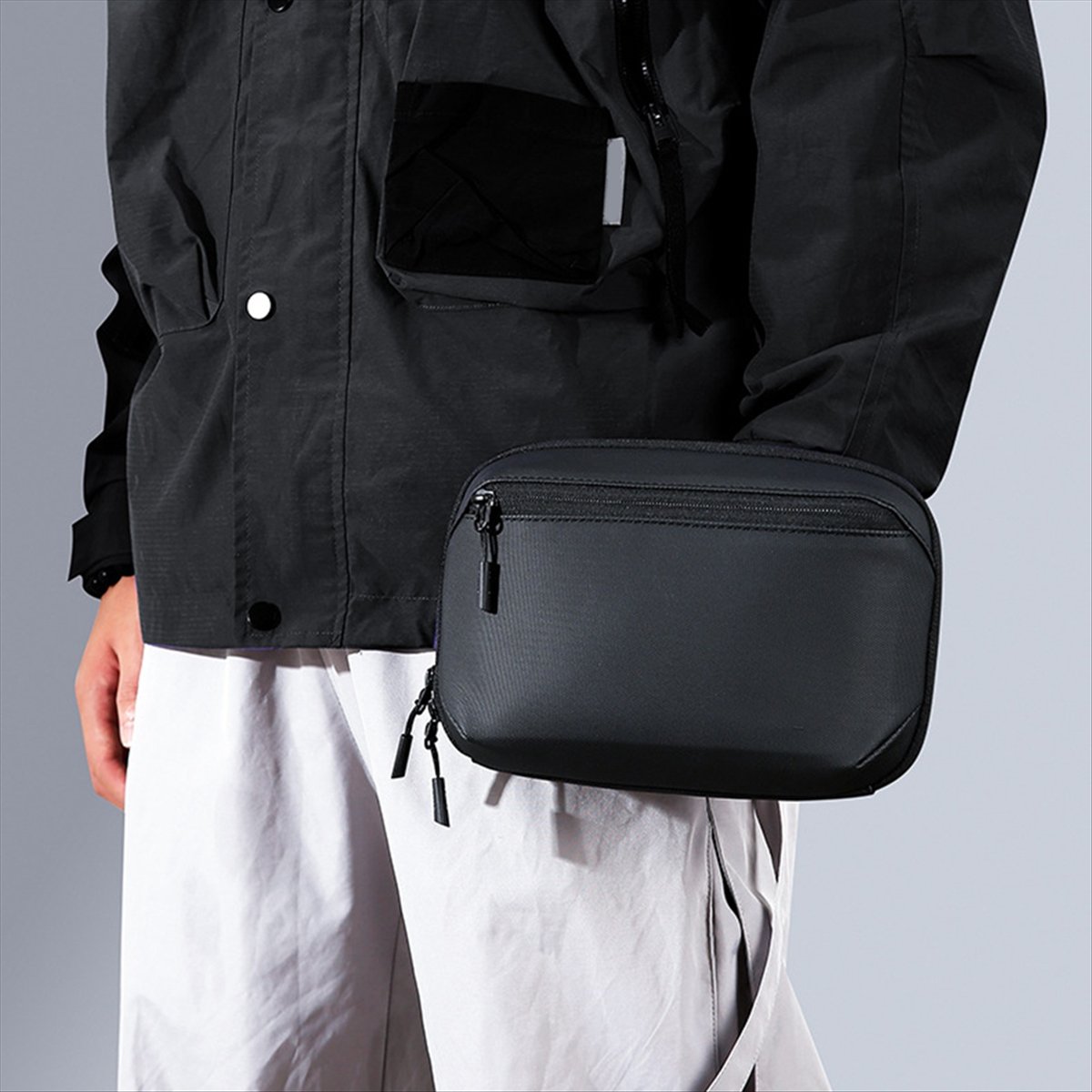 ☶❈＊♥AC1578-Waterproof Tech Pou - огляд і ціна Tech Accessories Organizer Pouch
